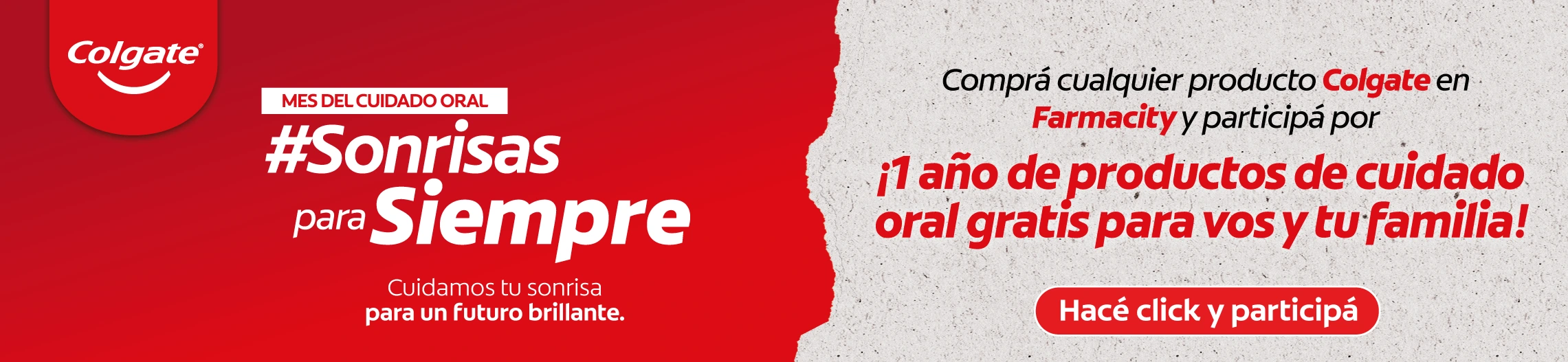 Header Colgate - Farmacity