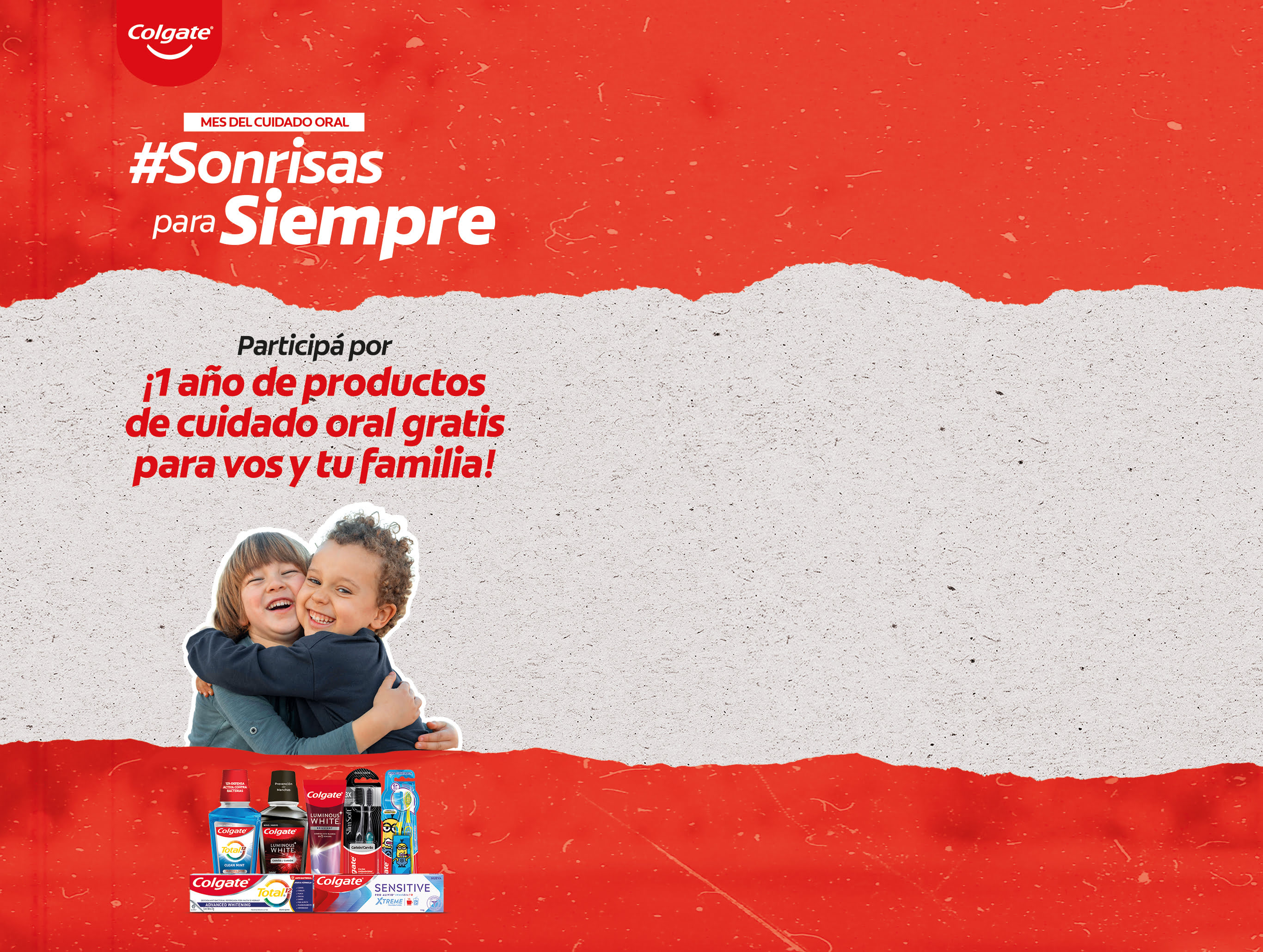 Landing Sorteo Colgate