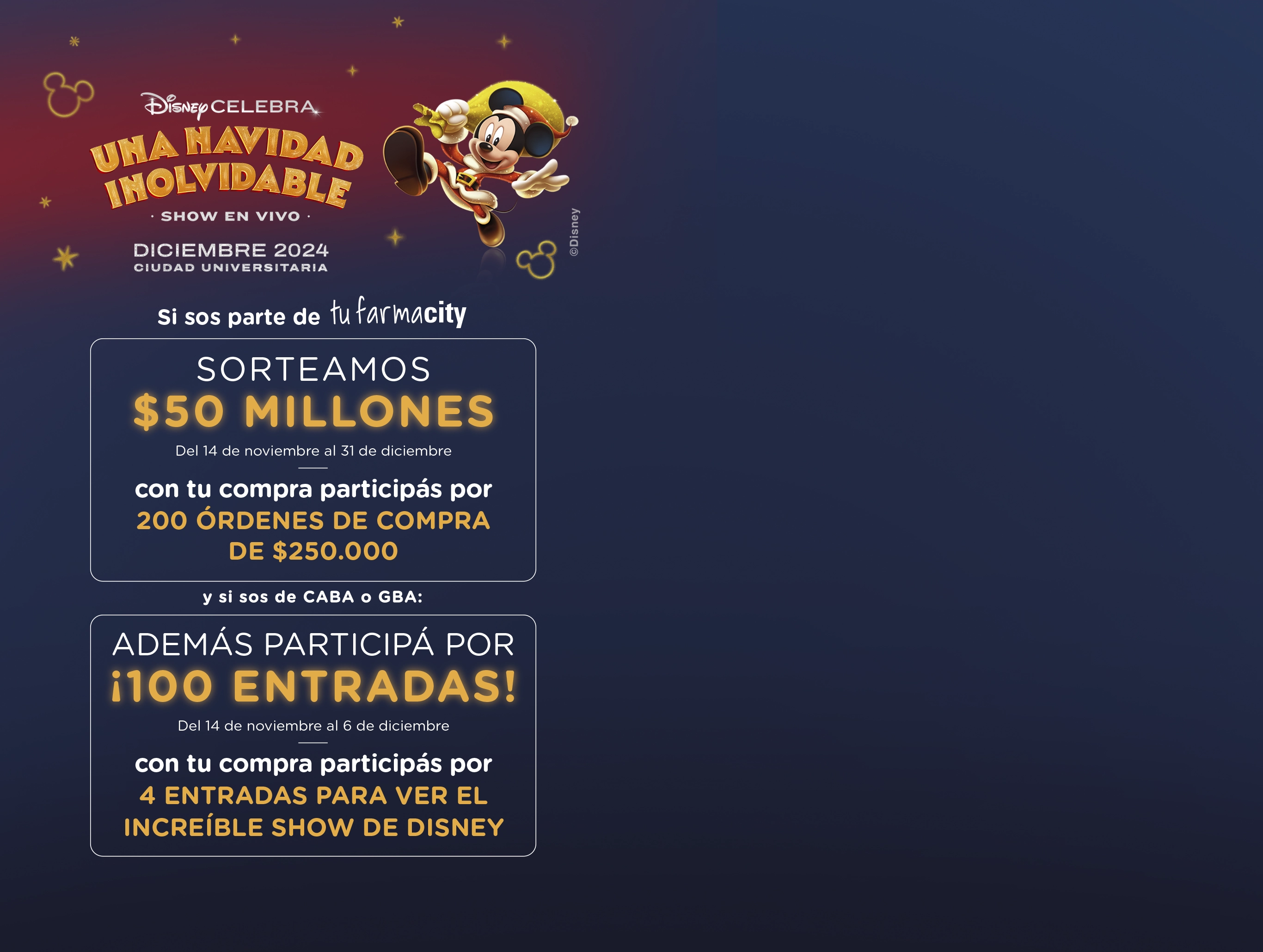 Fondo - Sorteo Disney