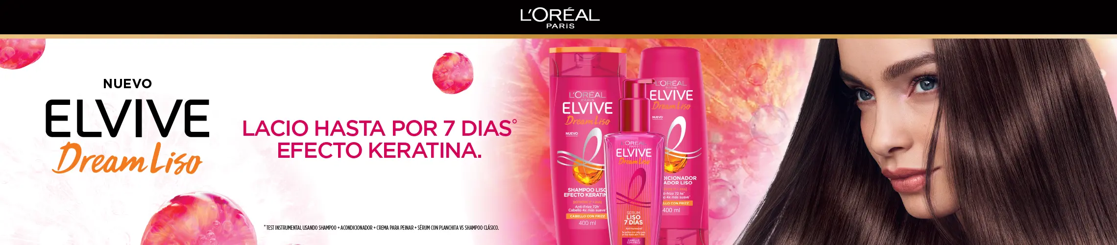 Elvive Dream liso Efecto Keratina